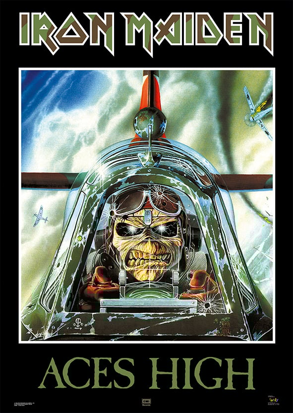 Iron Maiden - Aces High | retro.posters
